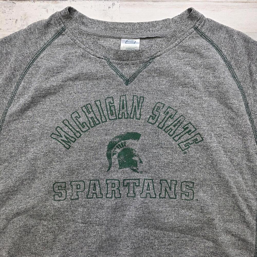 VTG Michigan State University SPARTANS Crewneck Sweatshirt Men’s XL